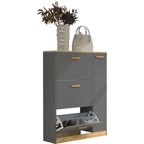 Gabinete de zapatos Zapato volquete Gabinete Halom L 105x80x24 - VCM