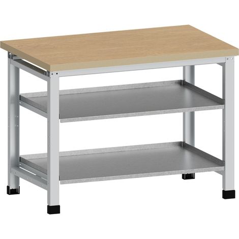 PROVOST - Niveau intermédiaire en acier 905 x 600 mm pour établi domestique