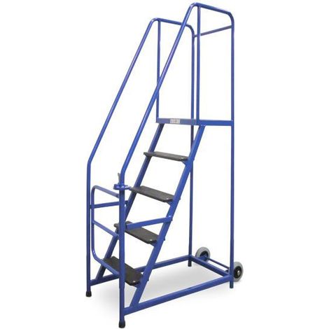 Scala con cancello - 4 gradini - Altezza max di lavoro 3.02m - ESLP04