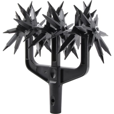 Motoculteur rotatif, outil de jardinage portatif, motoculteur sans fil pour le réensemencement du gazon ou le mélange du sol (1/5)