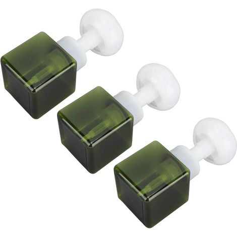 Foam Pump Bottle Dark Green Portable Foam Dispenser Set of 3 (1/5)