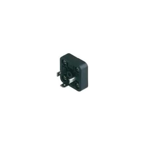 Hirschmann serie GMD enchufe negro 3 polos más tierra