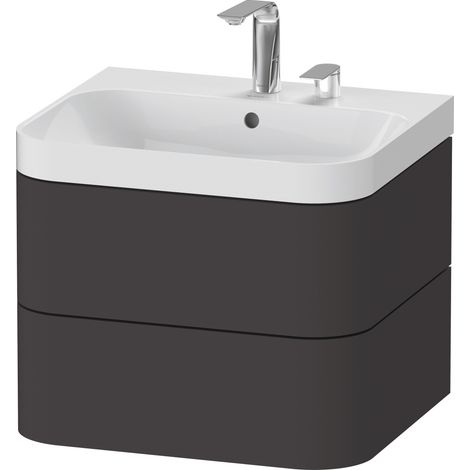 Duravit Happy D.2 Plus c-shaped Set suspendu, 575x490mm, 2 (1/3)