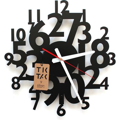 Orologio da parete Decorizzly® Numbers (1/5)