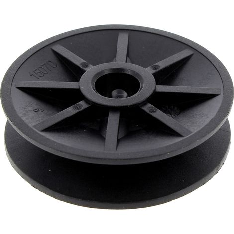 Poulie courroie 122601909/0 – Accessoire pour débroussailleuse – Compatible avec tondeuses Stiga, Alpina, Mac Allister – Pignons et poulies