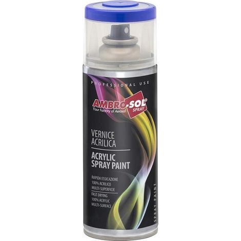 Vernice acrilica spray Smalto Multiuso 400 ml Permanente - Verde muschio (1/5)