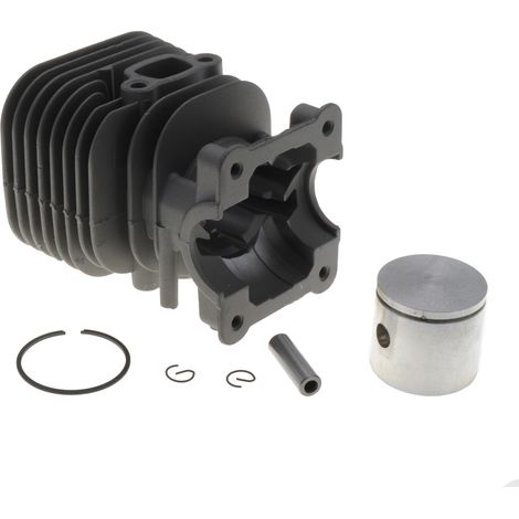 Cylindre piston 35mm adaptable coupe bordure Husqvarna 124, 125, 128 (1/3)