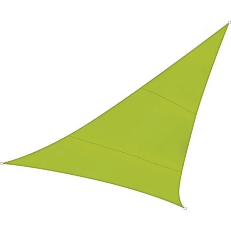 Voile d'ombrage carrée, verte, 3,6 x 3,6 m (1/5)