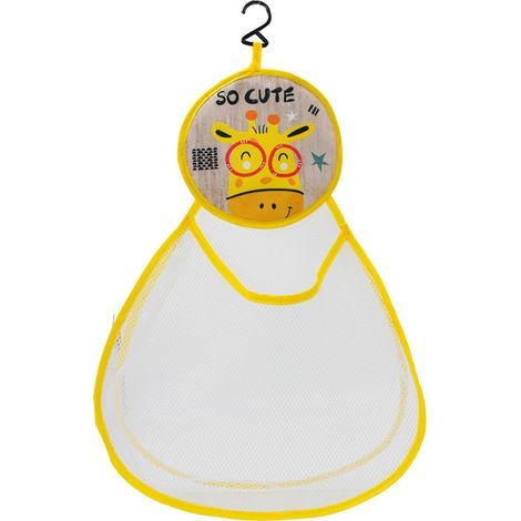Bolsa de almacenamiento para juguetes de baño en baños infantiles, diseño de dibujos animados, gran capacidad, bolsa colgante (ciervo) (1/4)
