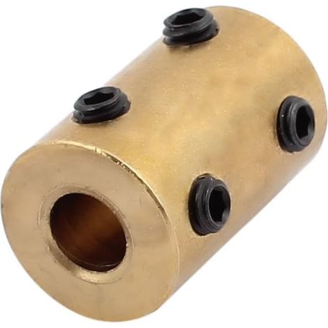 6mm à 6mm Bohrung Messing-Robot-Radkupplung mit festen Schrauben (a73cdeae1aa56312caddd214902069bf) (1/3)