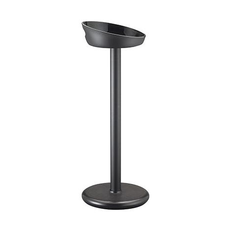 Brevetti WAF Colonna Porta Secchiello Column Shape H 67,3 Cm D 26 Cm Nero