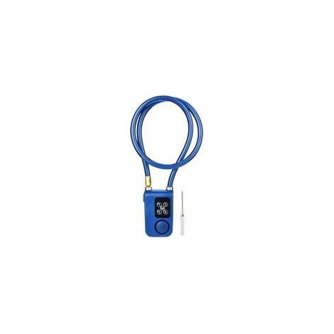 EYPINS U-Schloss-Alarm 110 dB mit intelligenter Steuerung, verstärkte Sicherheit, 16 mm starke, 20 t starke hydraulische Schere, Zinklegierung, bohrfester Doppelscheiben-Sicherheitsschlüssel aus Kupfe (1/5)