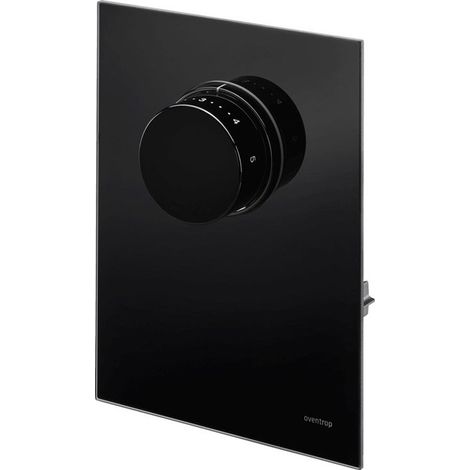 CUBIERTA con TERMOSTATO, VIDRIO NEGRO, PARA UNIBOX T-RTL