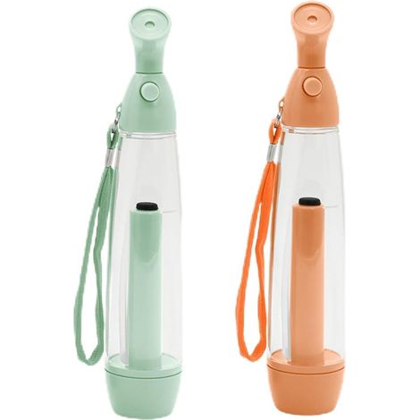 Pack de 2 Vaporisateurs Deau Manuels - Brumisateur Eau,Vaporiser Portable en Plastique Vaporiser l'eau Idéal Rafraîchir Brumisateur Eau Visage et Corps 2026,A:22cm (1/5)