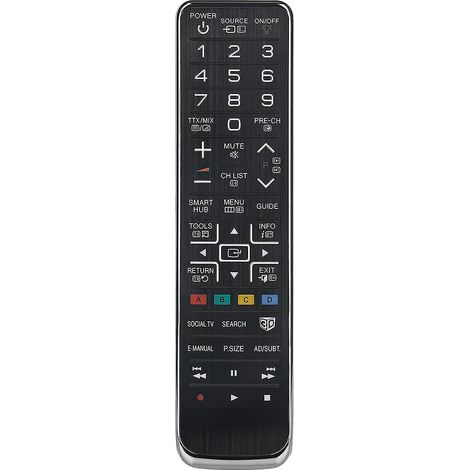 AA59-00543A Remplacer la télécommande pour LED LCD Plasma 3D TV UE40D8000YU PS51D8000FU UE55D7000LU UE5 (1/4)