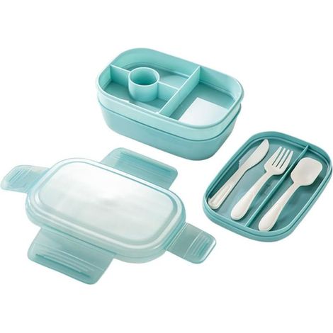 Boîte à bento Toyvian en plastique pour adultes, avec couvercle (1/5)