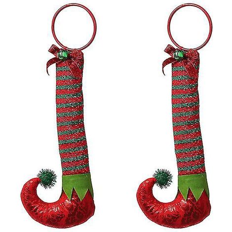 2-teiliger Weihnachtsstiefel-Anhänger