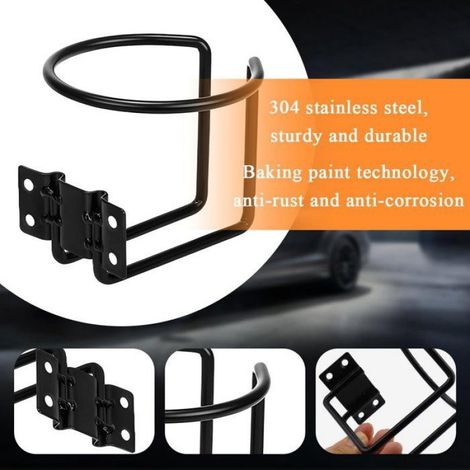 Porte-Gobelets - Acier Inoxydable - Universel Pour Bateau Camping-Car Voiture - 4 Pièces (1/5)