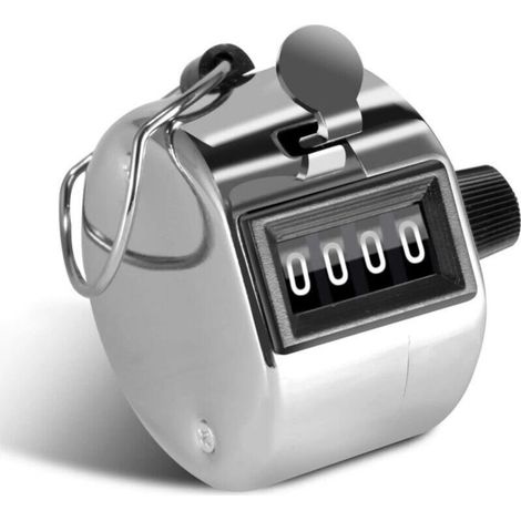 Compteur Manuel 4 Chiffres Compteur de Passage pour Compteur de Personnes, Sport de Golf, École des Formateurs (1/5)