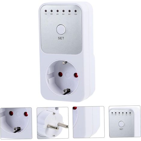 Timer di presa meccanico programmabile Presa con ritardo singolo Spegnimento automatico Protezione da sovraccarico degli elettrodomestici (1/4)