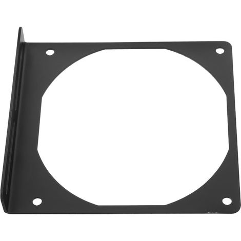 Support de Ventilateur de Refroidissement Fixation de Radiateur en Fer Noir Design Compact Diamètre 12cm pour Ordinateur pour Setup Informatique (1/5)