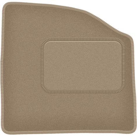 Tappetino conducente in velluto per: Microcar Virgo microcar (0) beige