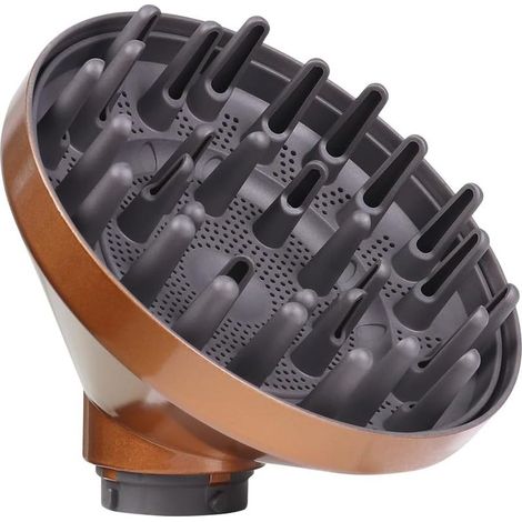 Laymi Diffusoraufsatz für Dyson Airwrap Long Hair, Zubehör für welliges/lockiges Haar, kompatibel mit HS01/HS05/HS08, Gold (1/5)