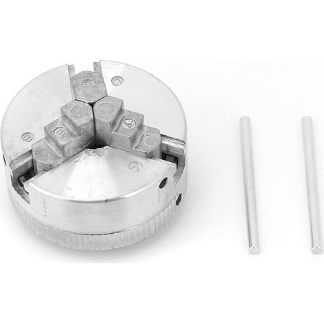 Étau à 3 mors en alliage de zinc Z011 pour mini-tour à métaux (1/5)
