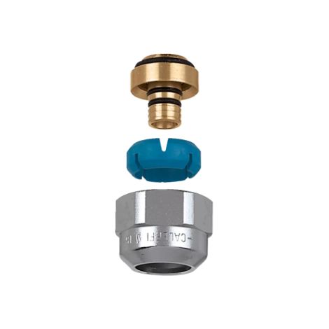Fitting mit selbsteinstellendem Durchmesser 3/4" Innen-Ø 9-9,5 Außen-Ø 14-16 DARCAL Caleffi 681500  3/4" - Ø interno 9-9,5 / Ø esterno 14-16