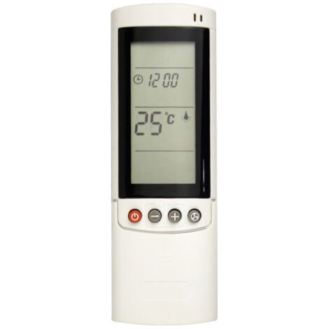 Climatiseur Télécommande, ABS Télécommande Climatiseur Télécommande de Remplacement Pratique pour Airwell Electra Gree A415 / RC08B RC08A, consommation d'énergie Stable/Faible, (1/4)