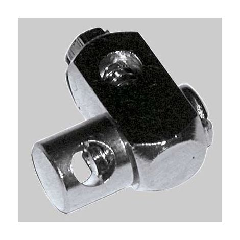 SNODO DOPPIO IN OTTONE QUADRO - -