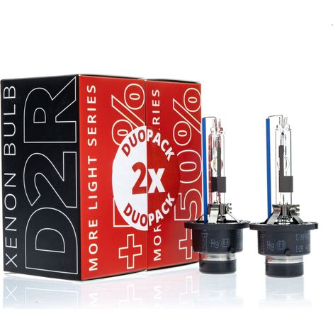 Bombillas Xenon D2R 35W 4800K 85V +50% Luces, 2 uds. (1/3)