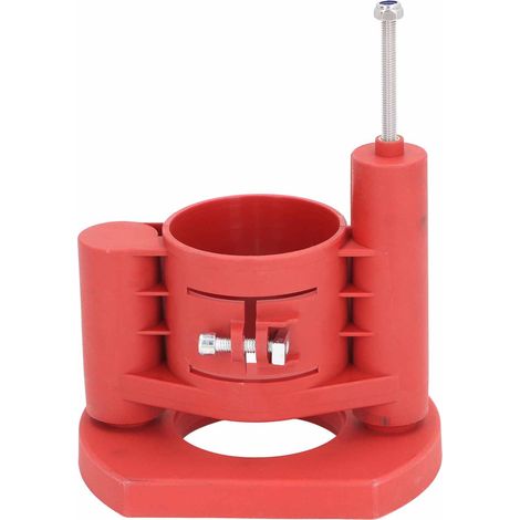 Système de levage pour table de fraisage et chanfreinage de machines à découper et à rainurer, avec base élévatrice pour défonceuse (1/5)