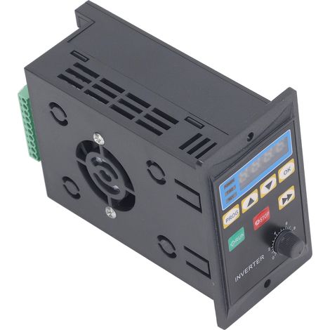 400-W-Frequenzumrichter, 176–264 V Einphaseneingang, 0–220 V Dreiphasenausgang, für Pumpe (1/5)