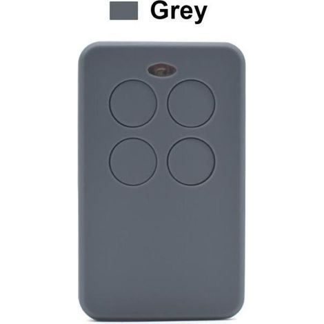 1 télécommande portail 287-868 MHz, universelle et clonable, pour garage et portail, compatible Avidsen et autres marques