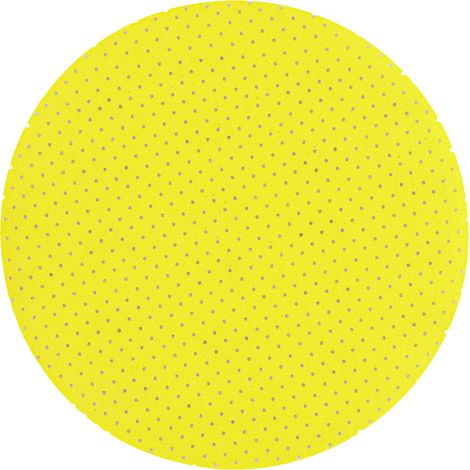 Dischi abrasivi con velcro, gialli, confezione da 3, 225 mm, GR.150, Vorstahl (1/5)