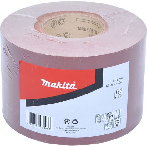 MAKITA P-38249 ROLLO DE LIJA 120MMX50M G180