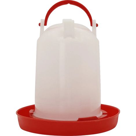 Geflügeltränke und -fütterer, langlebiger Kunststoff, auslaufsicheres Design, Wasserfütterer (1/2)