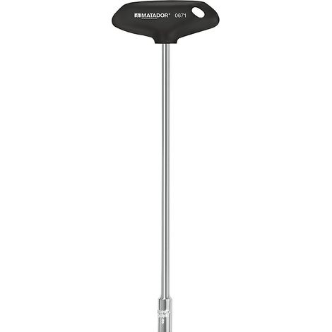 T-Griff-6-kt.-Steckschlüssel, 14x230 m (1/4)