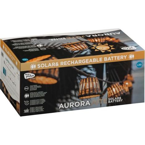 New Garden AURORA GUIRLANDA Solar Jute