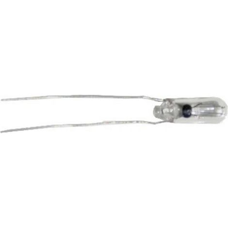 BELI-BECO 6206 Subminiatur Glühlampe 5 V 0.58 W Drahtenden Klar 1 St.