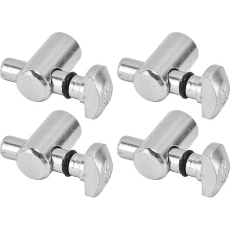 Jeu de 4 connecteurs d'ancrage, M1.6, acier au carbone standard européen, raccords à 90 degrés. (1/5)