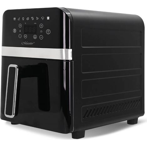 Maestro MR-759 - Freidora ad aria calda da 9 litri, 1900 W, design nero, funzionamento indipendente e semplice da usare (1/4)