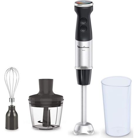 Moulinex Quickchef+ 3 en 1 Batidora Negra 1000 W (1/3)