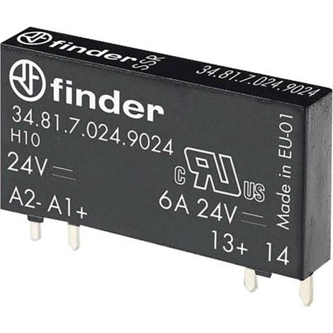 Finder Relè a semiconduttore 34.81.7.024.9024 Tens.comm.max: 33 V/DC Commutazione immediata 1 pz. (1/3)