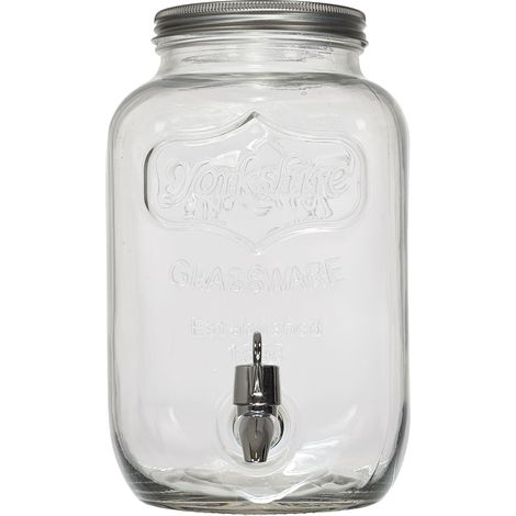 Fontaine à Boisson en Verre 4 L Robinet Transparent (1/5)