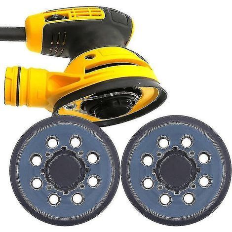 2 Kits für Dewalt DWE64233 und N329079 Exzenterschleifer, Ersatz-Stützteller für 5 Zoll, 8-Loch-Klettschleifscheibe, kompatibel mit Dwe6421-b (1/5)