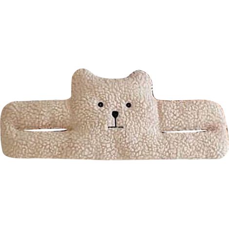 Lot porte bébé anti-pincement en coton PP, protection pour enfants, décoration ours en cachemire (1/5)