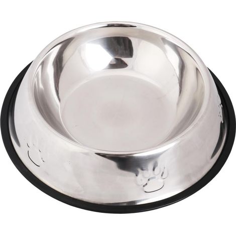 Ciotola grande e stabile per cani con base antiscivolo e zampa decorativa, 750 ml (1/5)