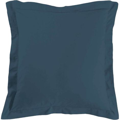 Taie d'Oreiller "Lina" 63x63cm Bleu Nuit (1/5)